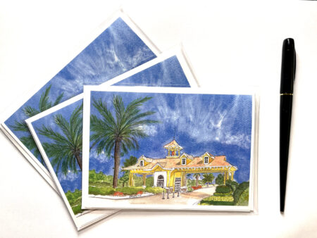 Card - 5" x 7" folded with envelope - Cascades