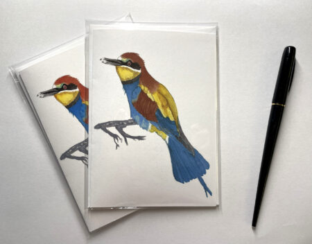 Card - 5" x 7" folded with envelope - Sandy