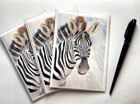Card - 5" x 7" folded with envelope - Stripes