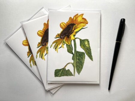 Card - 5" x 7" folded with envelope - Sunshine