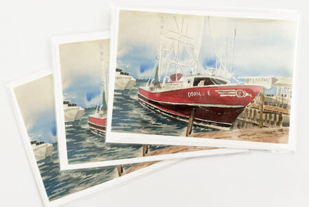 Card - 5" x 7" folded with envelope - Double E