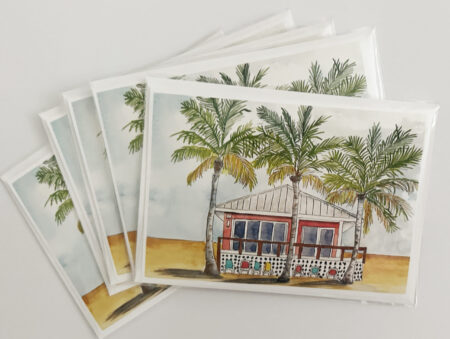 Card - 5" x 7" folded with envelope - Ft Myers Beach House