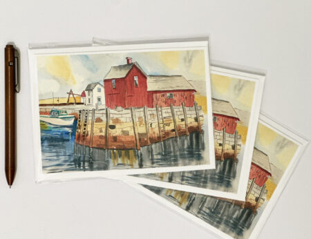 Card - 5" x 7" folded with envelope - Bouy Barn